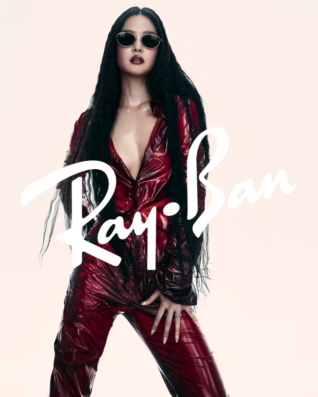 Ray-Ban JENNIE RB3774D แว่นกันแดดของแท้ (รุ่นที่ Jennie ใส่)