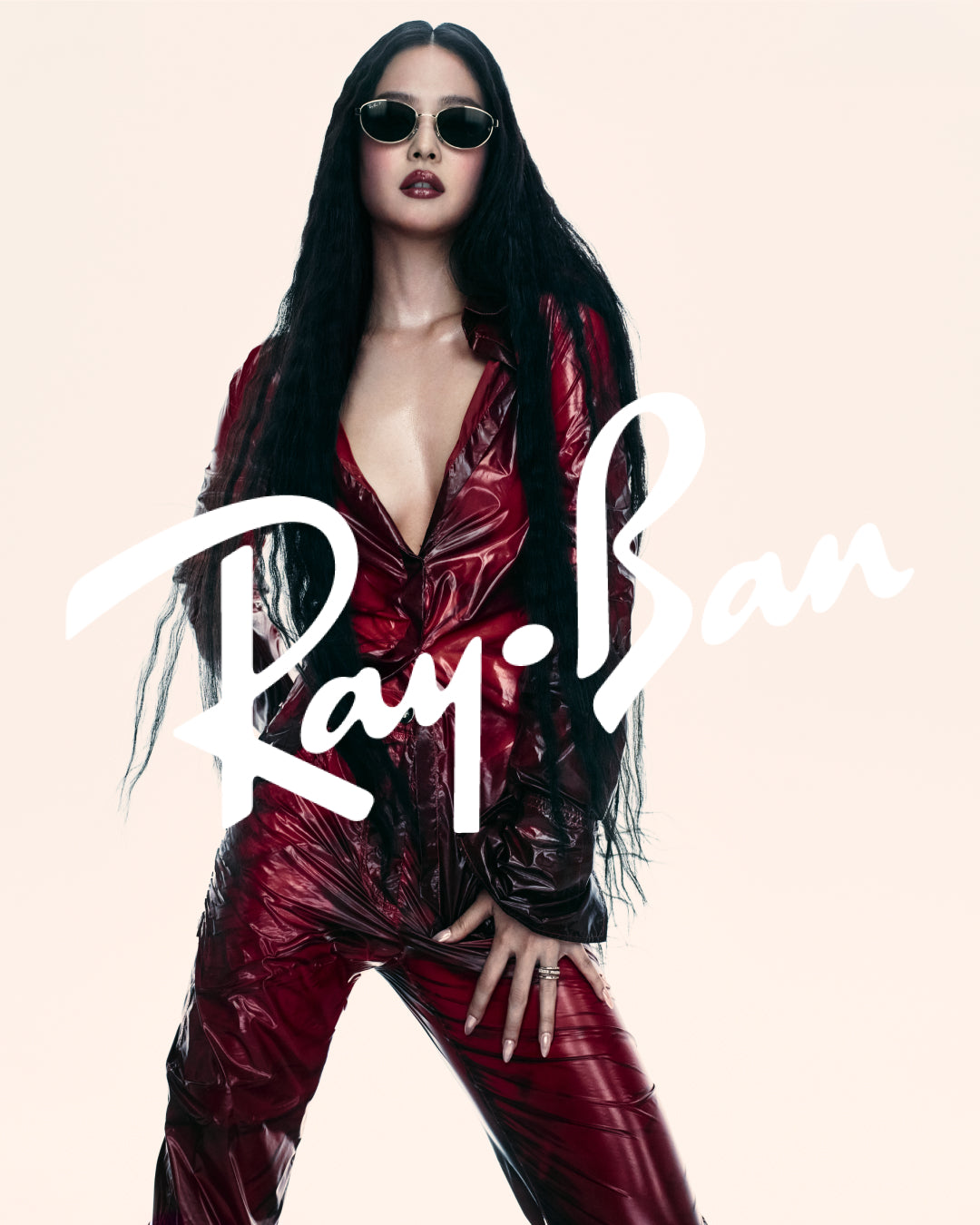Ray-Ban JENNIE RB3774D แว่นกันแดดของแท้ (รุ่นที่ Jennie ใส่)