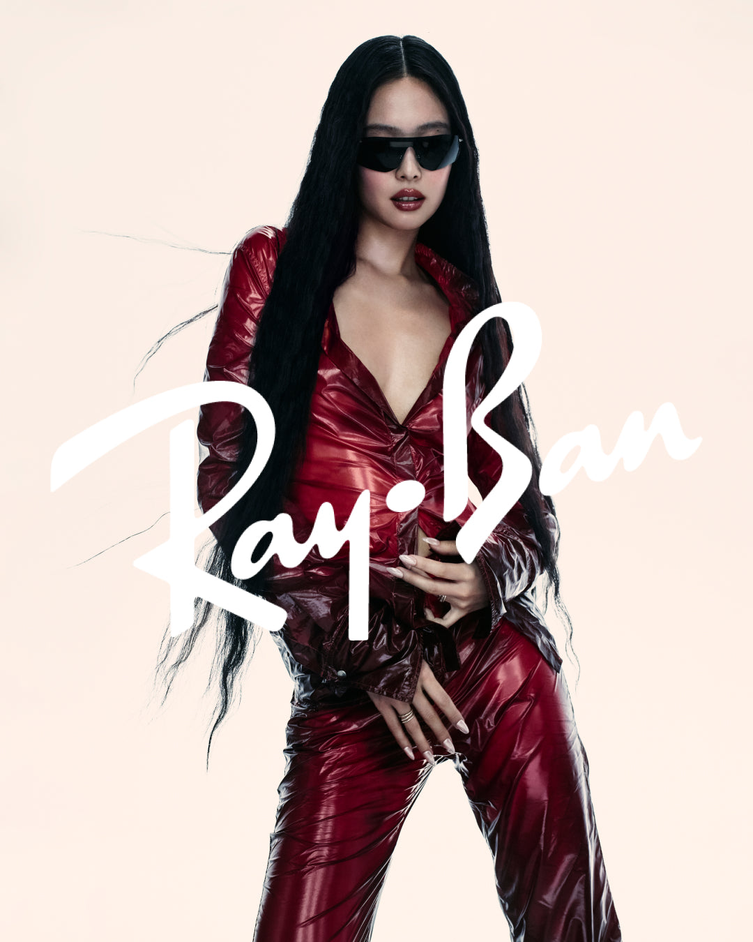 Ray-Ban JENNIE RB3781 Alix Bio-Based แว่นกันแดดของแท้ (รุ่นที่ Jennie ใส่)