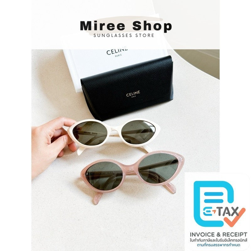 Celine Cat Eye S264 Sunglasses CL40264U รุ่นน้องลิซ่า ร้านแอมของแท้เท่านั้นค่า