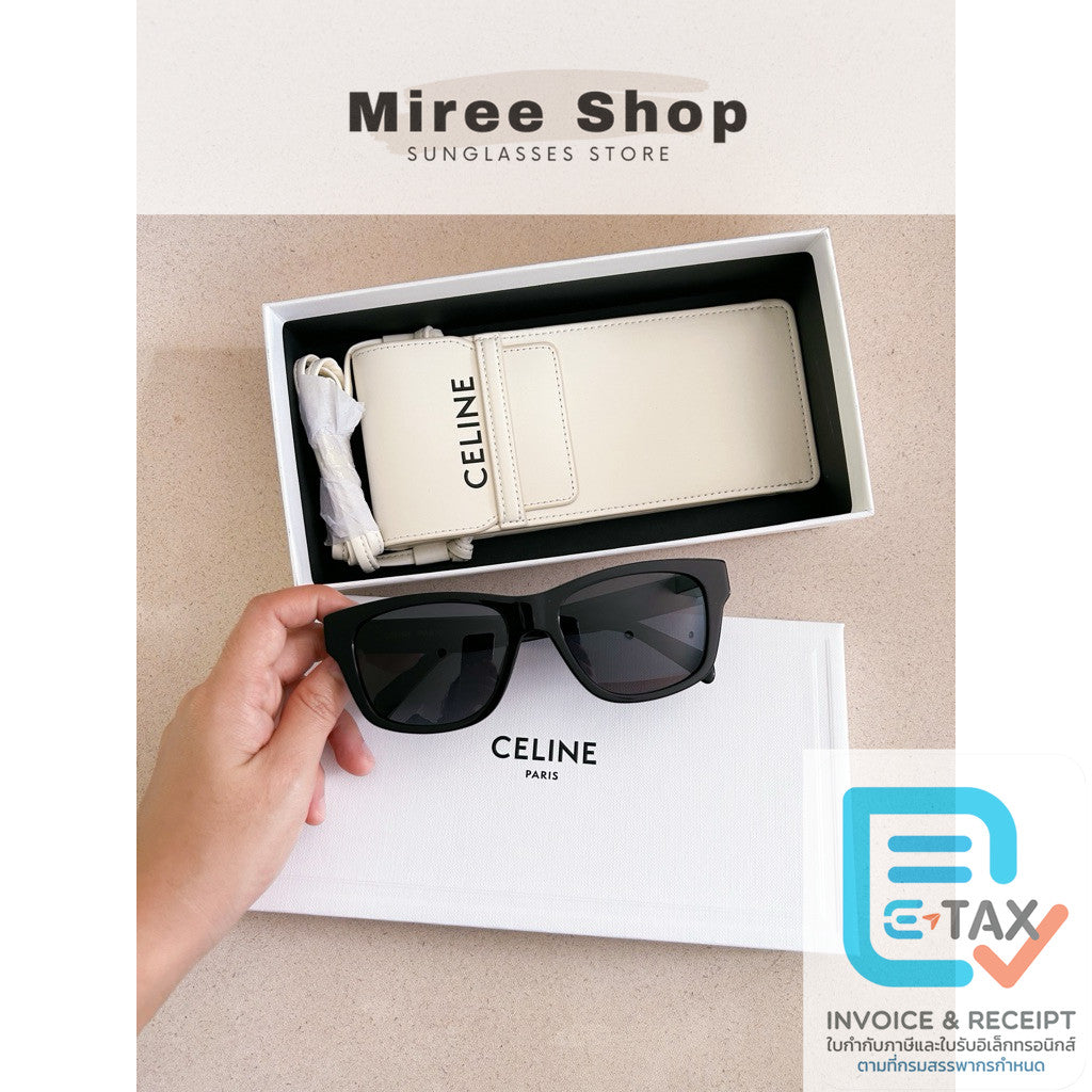 Celine Monochroms 05 กรอบ Acetate ของแท้มาพร้อมประกัน 1 ปี CL40249U