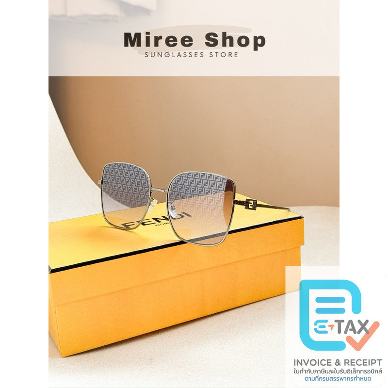 Fendi Baguette FF Micro Logo ทรงสวย ลายที่เลนส์ปังมากค่า ของแท้ FF40013U
