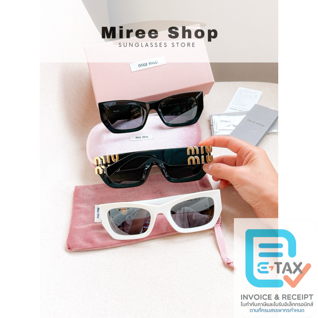 Miu Miu คอล Miu Glimpse รุ่น 09WS ร้านแอมของแท้เท่านั้นค่า