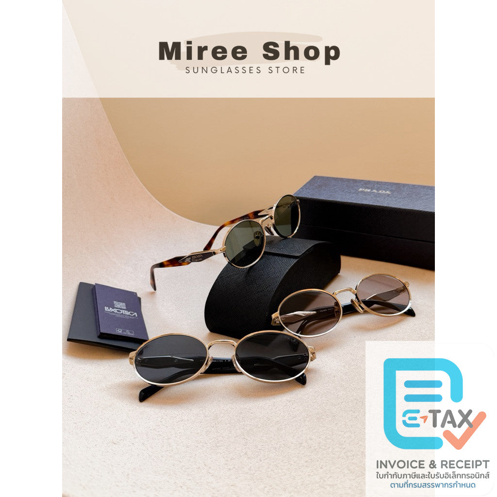 Prada แว่นกันแดด รุ่น 65ZS วงรีที่ตามหา สวยหรูหราเท่พราด้ามากๆค่า ของแท้เท่านั้น