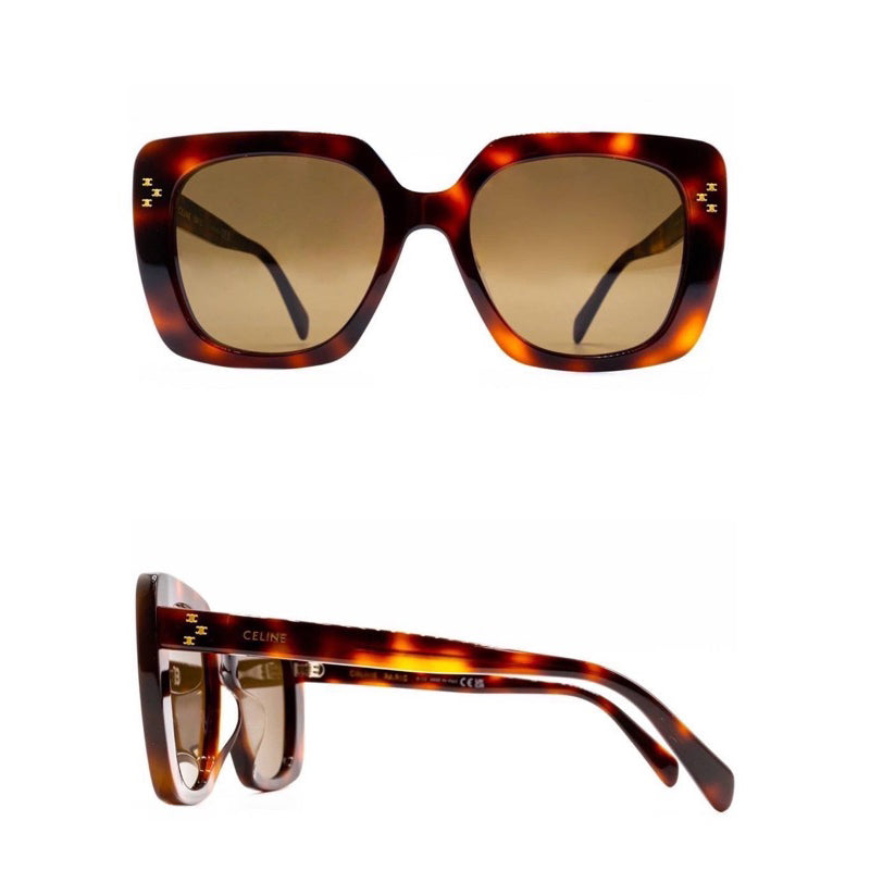Celine CL40218U ทรงสี่เหลี่ยม Sunglasses