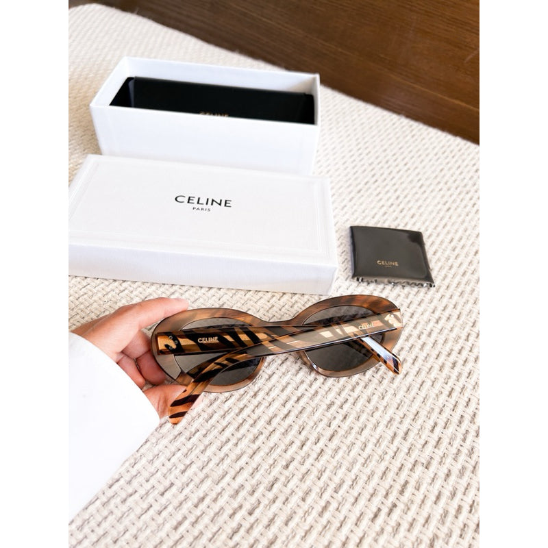 Celine Cat Eye S193 กรอบ Acetate CL40193I ของแท้มาพร้อมประกัน 1 ปี