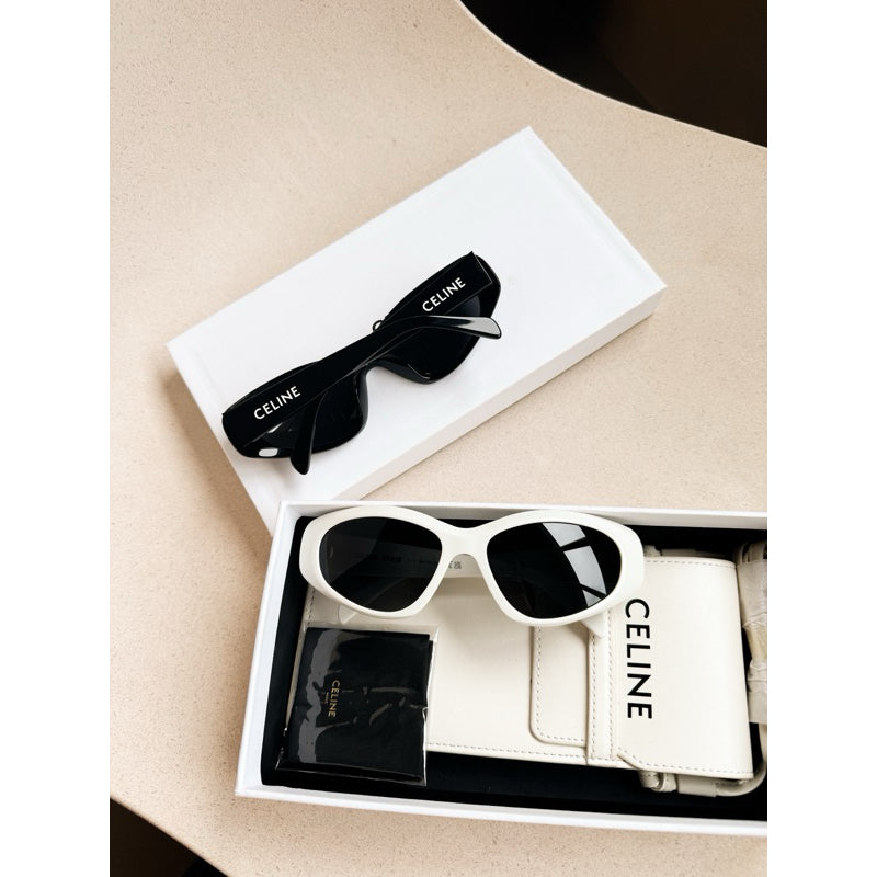 Celine Monochroms 07 Sunglasses ทรงแคทอาย D-Frame สวยชิคมาก CL40279U