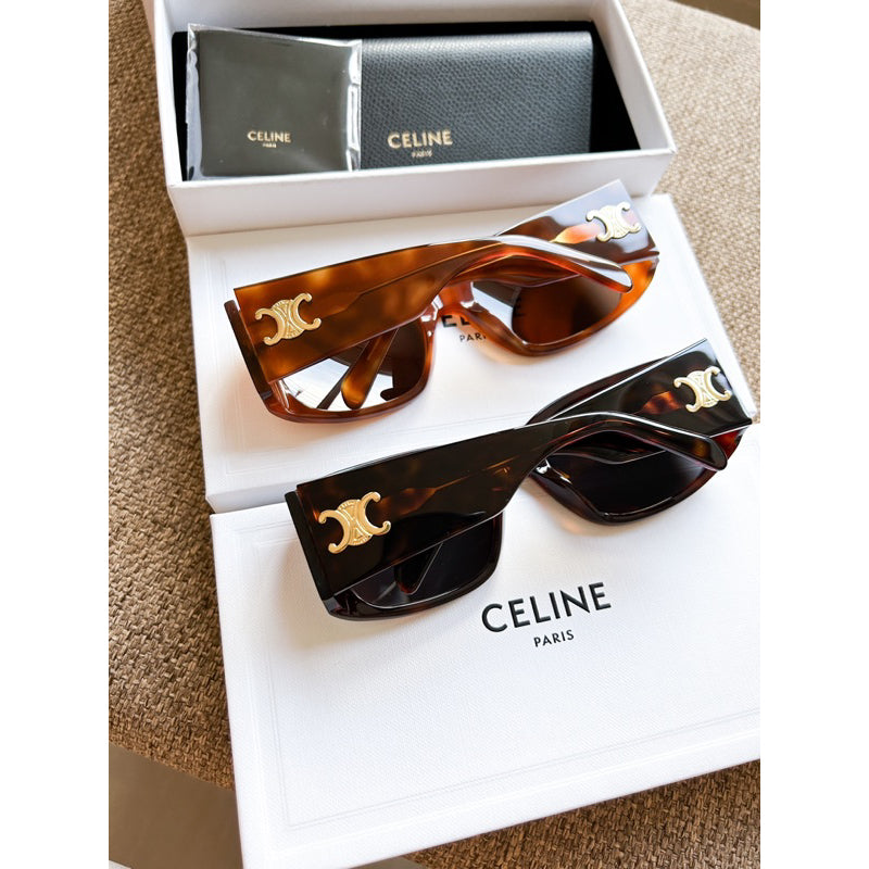 Celine Triomphe 03 Sunglasses ทรงสวยลุคเท่ ภูมิฐาน ร้านแอมของแท้เท่านั้นค่า CL40211I