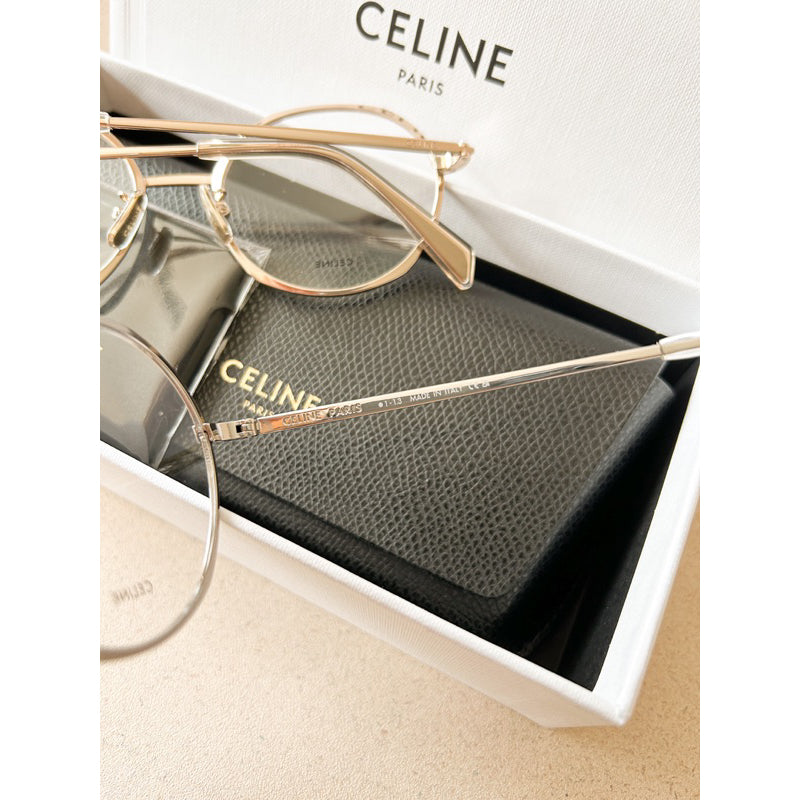 Celine Round Eyeglasses กรอบแว่นสายตา CL50133U