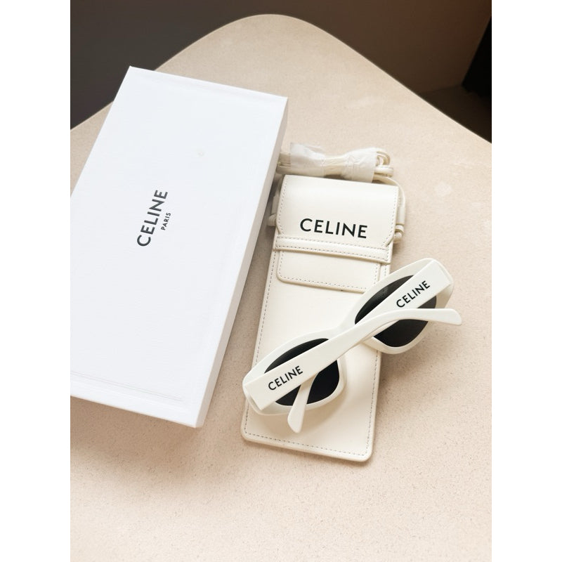 Celine Monochroms 07 Sunglasses ทรงแคทอาย D-Frame สวยชิคมาก CL40279U