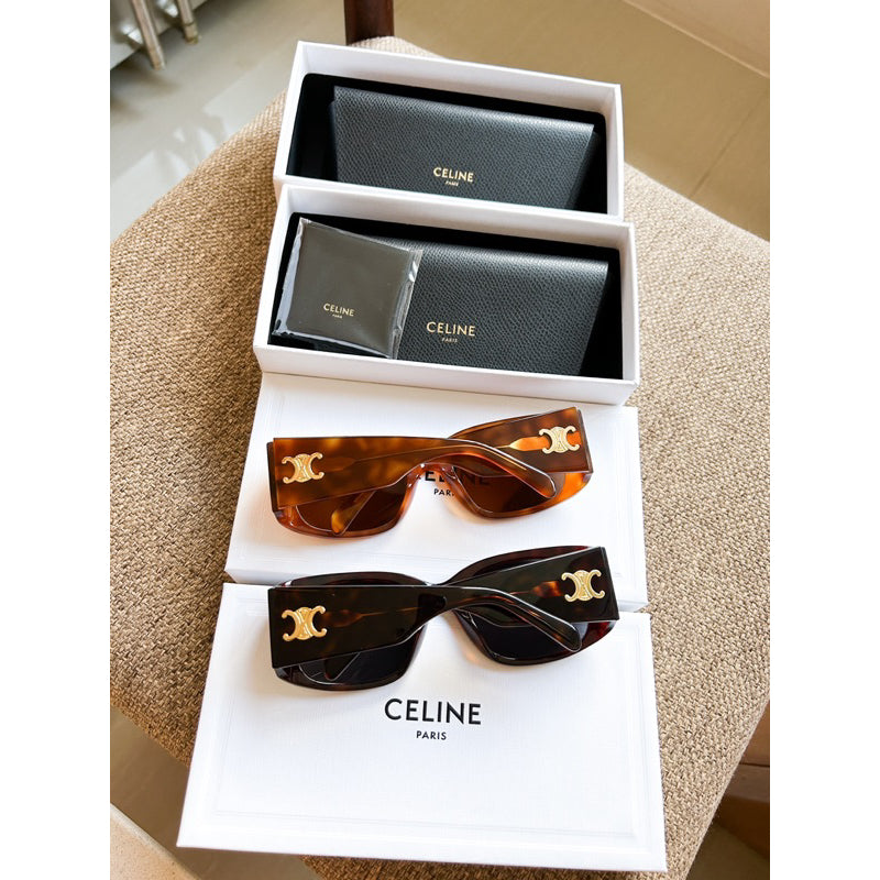 Celine Triomphe 03 Sunglasses ทรงสวยลุคเท่ ภูมิฐาน ร้านแอมของแท้เท่านั้นค่า CL40211I