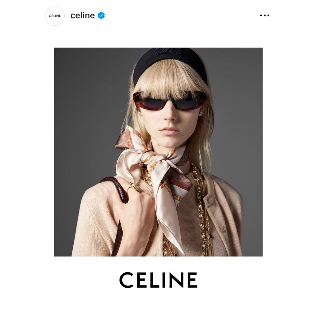 Celine Cat Eye S310 แคทอายจากซีรีน ร้านแอมของแท้เท่านั้นค่ะ CL40310U