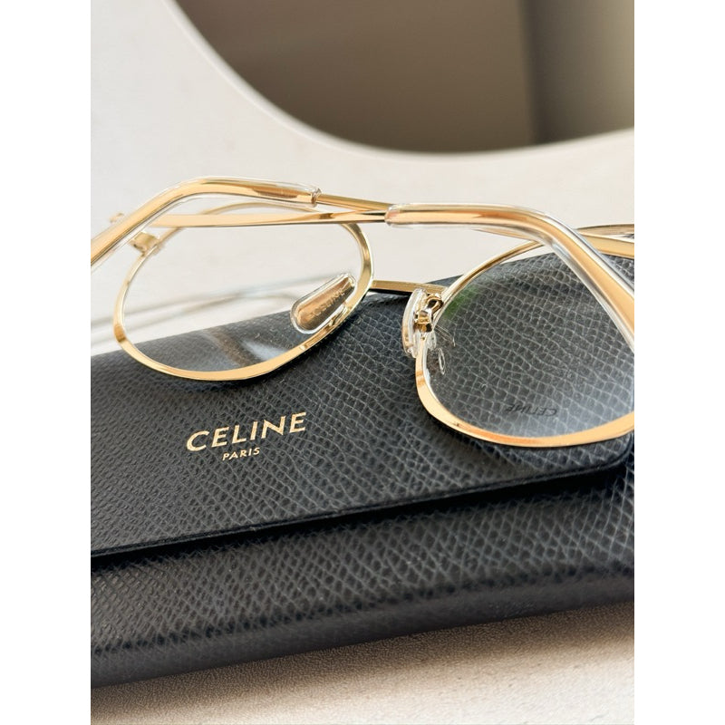 Celine Round Eyeglasses กรอบแว่นสายตา CL50133U