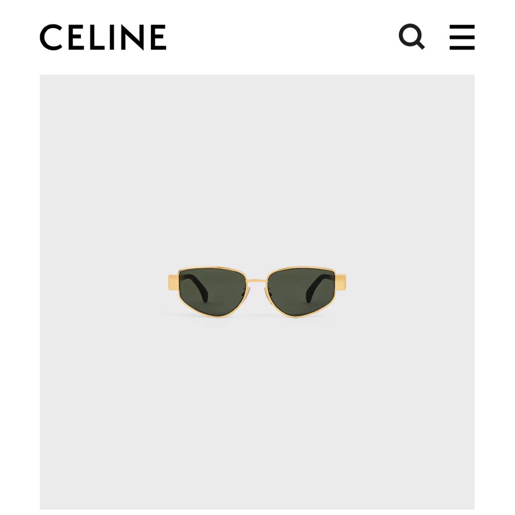 Celine Triomphe Metal 04 ทรงแคทอาย ใหม่ล่าสุด ของแท้ CL40293U
