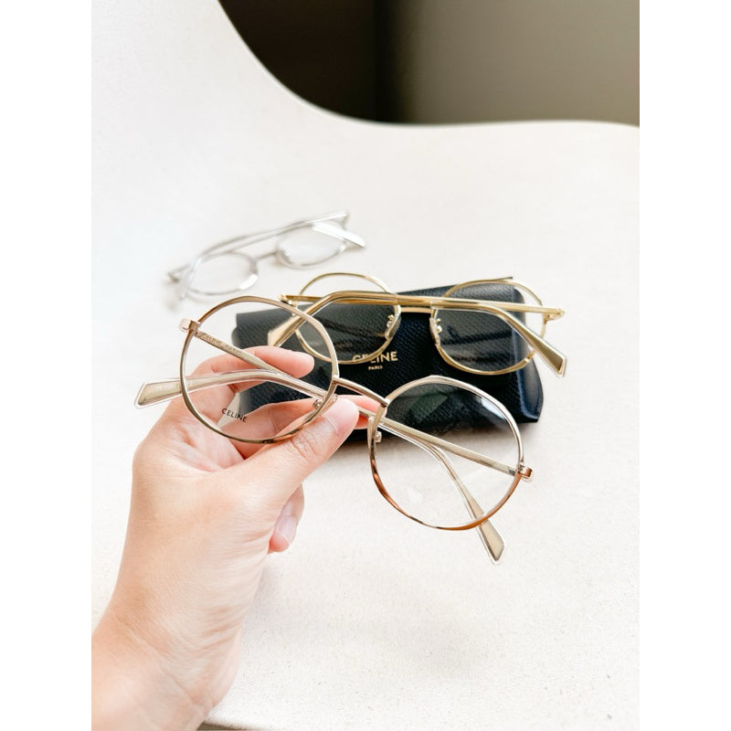 Celine Round Eyeglasses กรอบแว่นสายตา CL50133U