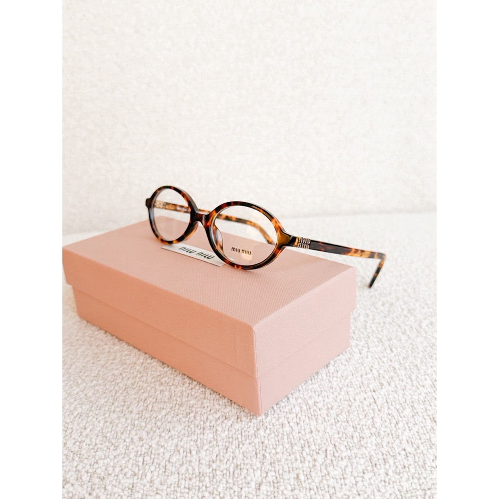 Miu Miu กรอบแว่นสายตารุ่น 01XV ยอดนิยมทุกเพศทุกวัย สวยมากค่า ของแท้เท่านั้น